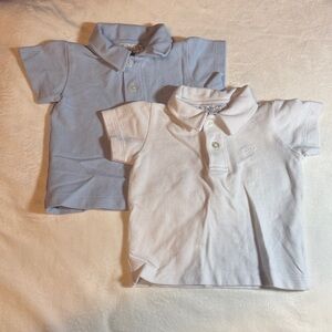 Baby CZ White Polo Shirt